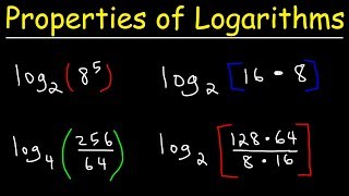 Properties of Logarithms [upl. by Nocaed]