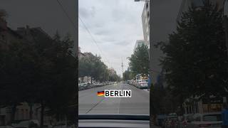 Driving into Berlin berline berlin driving drivesafe hauptstadt germany deutschland shorts [upl. by Neelie]