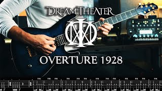 DREAM THEATER  Overture 1928  Guitar Cover by George Mylonas wTAB [upl. by Tserrof907]