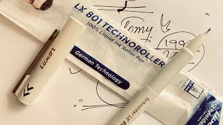 Schneider Lx 801 Techroller Pen Unboxing [upl. by Charleen438]