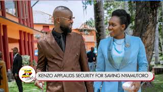 KENZO APPLAUDS SECURITY FOR SAVING WIFFY MIN PHIONA NAYMUTORO FROM BEING SHOT BY SECURITY GUARD [upl. by Earissed]