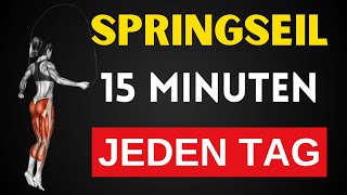 Springen Sie jeden Tag 15 Minuten Lang mit dem Seil und das Wird Ihrem Körper Passieren [upl. by Kass]