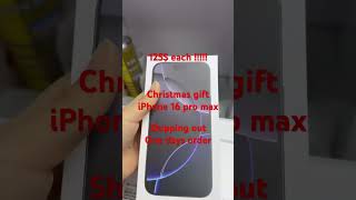 125  New coming  best replica  goophone iPhone 16 pro max  Christmas gift [upl. by Vatsug661]