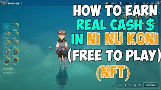 Ni no Kuni HOW TO EARN REAL CASH FREE TO PLAYNFT ninokunicrossworlds [upl. by Tnemelc]