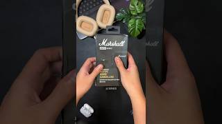 Marshall Motif II ANC unboxing  Link di bio marshall earbuds asmr unboxing [upl. by Haman602]