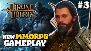 Throne and Liberty  New MMORPG  Gameplay Pt 3 Starting Quests [upl. by Ahsietal]