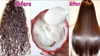 20 मिनट में बालो को हमेशा के लिए सीधा करने का तरीका। Permanent Hair Straightening at Home Naturally [upl. by Ycnuahc345]