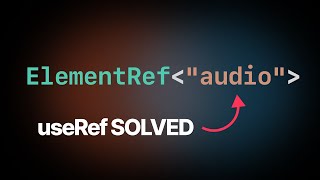 Fix your useRefs with ElementRef [upl. by Kessler]