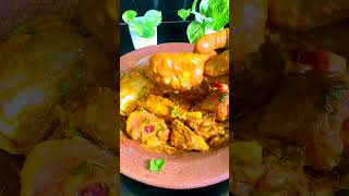 Chicken Curry in Telugu Telangana Style chikencurry [upl. by Greggory417]