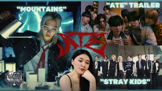 Stray Kids quotATEquot Trailer  UNVEIL  TRACK quotMOUNTAINSquot  quotStray Kidsquot  REACTION [upl. by Veriee426]