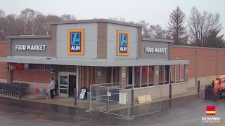 Aldi Time Lapse  Plainwell MI [upl. by Oivalf489]