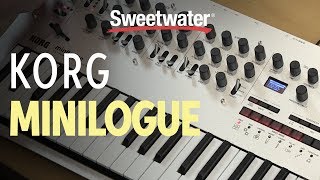 Korg Minilogue 4voice Analog Synthesizer Demo — Daniel Fisher [upl. by Tracy693]