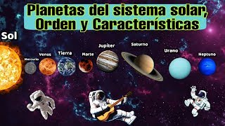 PLANETAS del sistema solar en orden [upl. by Llevel]