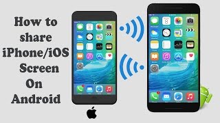 How to Mirroring from iPhoneiPadiOS to any Android device [upl. by Yonit]