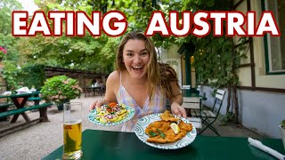 EATING VIENNA American Tries Viennese Food for the First Time Travel Vlog [upl. by Anreval]