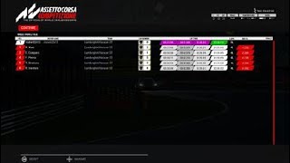 Assetto Corsa CompetizioneLamborghini Huracan GT3 Monza track Night Test [upl. by Hamfurd]