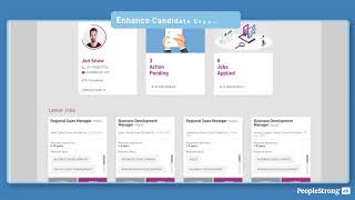 PeopleStrong Alt Recruit Product Walkthrough [upl. by Avilla368]
