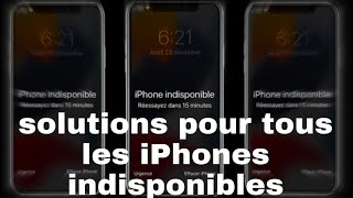 ⚡️⚡️⚡️⚡️iphone indisponible solution [upl. by Ondrej]