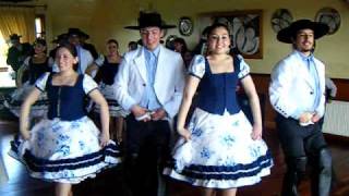 CUECA  TRIGALES DE FRUTILLAR  CHILE  FOLKLORE [upl. by Owena]