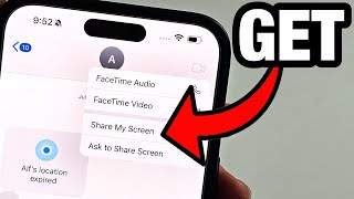 How To Screen Share on iPhone iOS 18 2 Ways to Share Screen [upl. by Kenelm394]