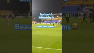 Stockport vs Shrewsbury [upl. by Gosser]