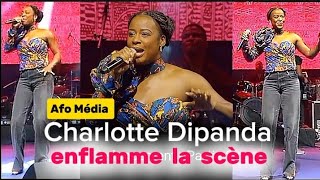 Concert live de Charlotte Dipanda lors du lancement dAFO Media [upl. by Airet]