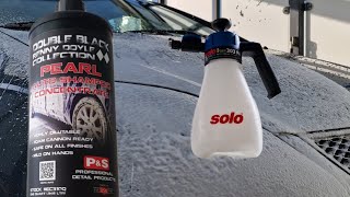 Solo Cleanline Vario Adjustable Foam Sprayer amp PampS Pearl Auto Shampoo Concentrate autodetailing [upl. by Nifled]