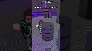 FAKE BOX TROLLING IN MM2 😂 roblox mm2 [upl. by Kippar]