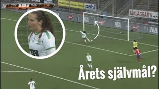 ROLIGASTE HÄNDELSERNA I SVENSK DAMFOTBOLL [upl. by Eel]