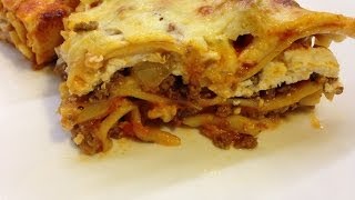 Homemade Lasagna Recipe [upl. by Dann]