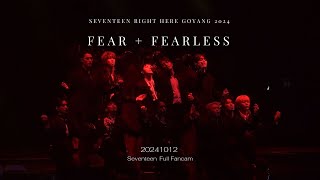 SEVENTEEN  FEAR amp FEARLESS 4K Fancam [upl. by Eilliw]