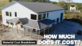 Barndominium Material Cost  Full Timelapse  80 x 56 x 19  The Barndo Build [upl. by Sheedy584]