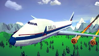 Real Airplane Disasters and Crashes 15  Besiege [upl. by Cariotta]