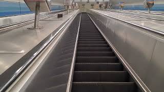 Parliament Station Escalator Part 3 Trilogy  Going Down then Up [upl. by Eilac]