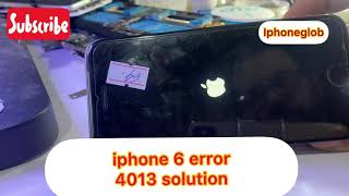 how to fix iphone 4013 error how to fix iPhone stuck on iTunes solution [upl. by Anavas]