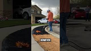 Why Did This Man Burn His Lawn 🔥🌱 You Will Be Surprised Why 😲 [upl. by Gschu]