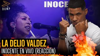 LA DELIO VALDEZ  INOCENTE en vivo Reaccion [upl. by Parthinia]