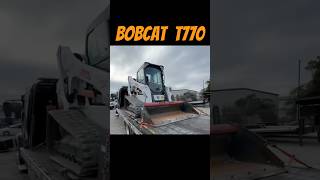 Bobcat T770 on the bed 🚜 Towing bobcatequipment equipmenthauling [upl. by Feeley]