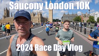 Saucony London 10K 2024  Race Vlog [upl. by Kenon]