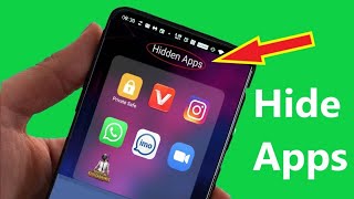 how to hide apps in vivo phone l how to hide apps in Android l how to hide apps l app kaise chhupaye [upl. by Assenov45]