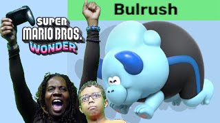 Bulrush Coming Through  Super Mario Bros Wonder  Family Gameplay [upl. by Ikceb]