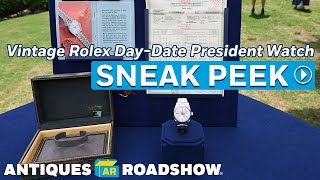 Preview Rolex DayDate President Watch  Cheekwood Estate amp Gardens Hr 2  ANTIQUES ROADSHOW  PBS [upl. by Lawry]