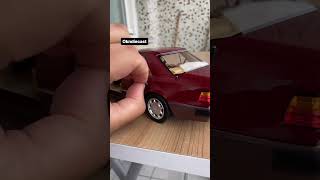 Mercedes benz w124 500E mercedes mercedesbenz w124 automobile diecast reels keşfet [upl. by Amled]