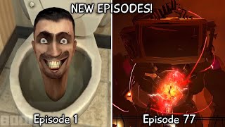 Skibidi Toilet 1  77 Full Episode All Episodes 60 FPS REMASTERED Infected Titan TVman Episode 78 [upl. by Salot]