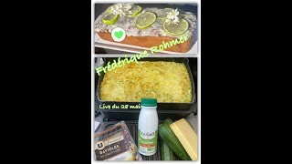 Live du 28 mai Gratin de ravioles aux courgettes et moelleux citrons pavot [upl. by Idna]