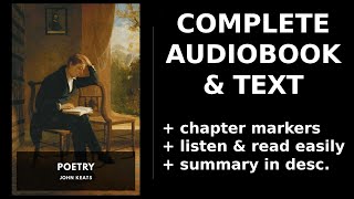 Poetry 22 💖 By John Keats FULL Audiobook [upl. by Pears145]