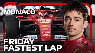 Charles Leclerc Goes Quickest on Friday  2024 Monaco Grand Prix [upl. by Hcirteid]