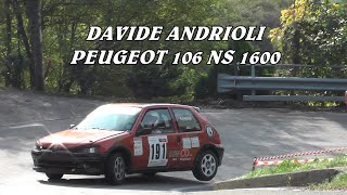 SALITA CIVIDALE  CASTELMONTE 2024  DAVIDE ANDRIOLI  PEUGEOT 106 NS 16  VIDEOCLIP BELLUNOVIDEO [upl. by Aillicsirp]