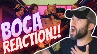 Dreamcatcher드림캐쳐 BOCA MV REACTION [upl. by Anaimad]