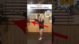 How To Do FOOTWORK  CROSS 🥊 Shorts Boxing Training [upl. by Evreh772]